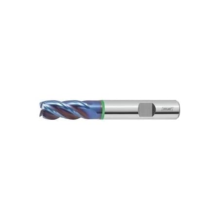 Holex Solid Carbide End Mill, TiXSi Coated, 8 mm 203044 8